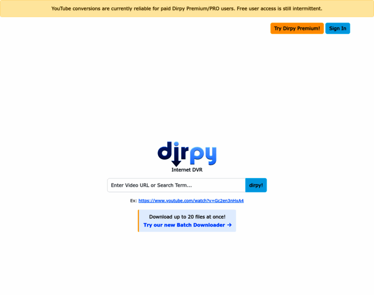 dirpy.com at Website Informer. Visit Dirpy.