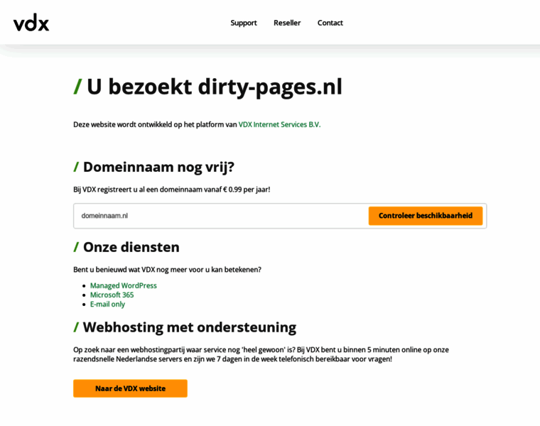Dirty-pages.nl thumbnail