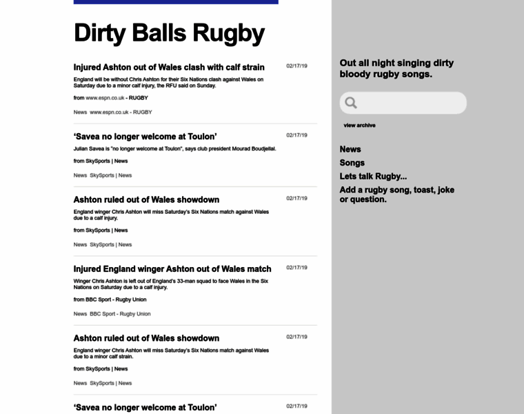 Dirtyballs.co.uk thumbnail