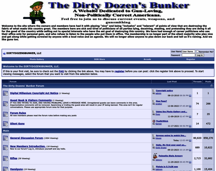 Dirtydozensbunker.com thumbnail