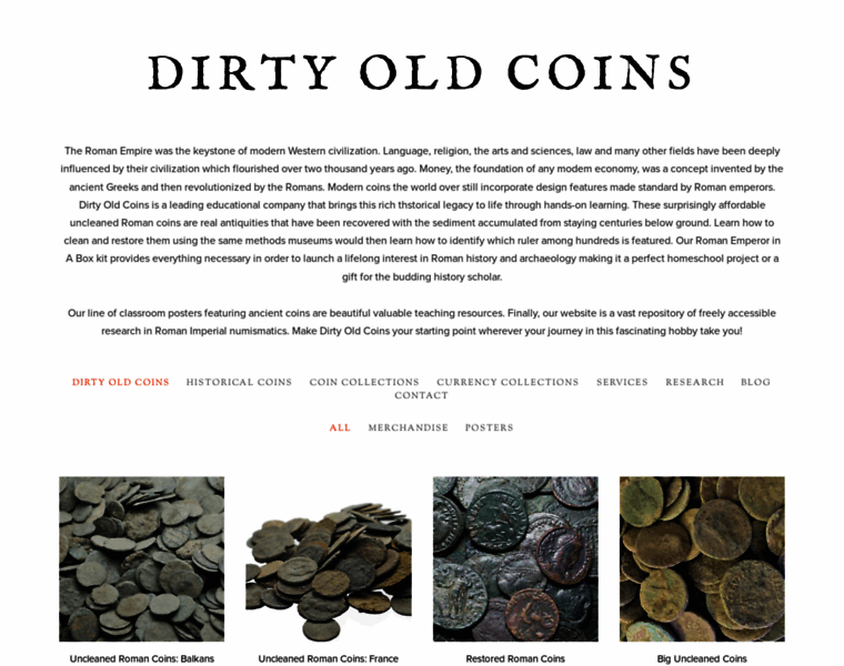 Dirtyoldcoins.com thumbnail