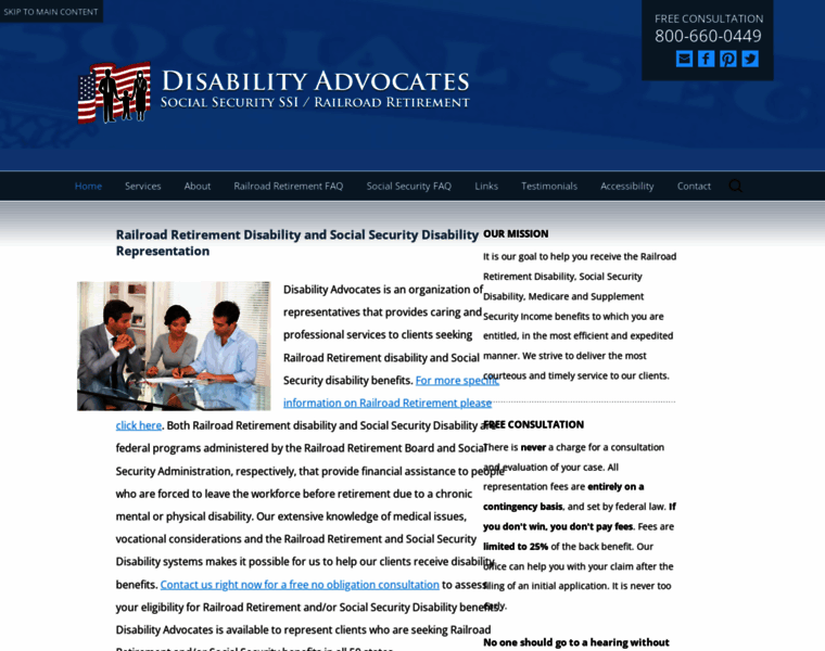 Disabilityadvocates.net thumbnail