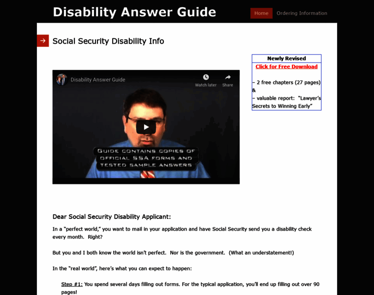 Disabilityforms.com thumbnail