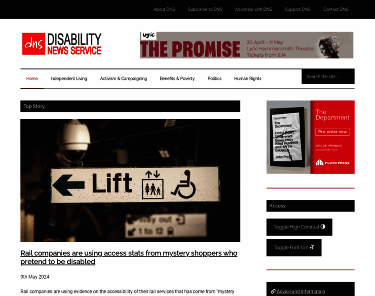 Disabilitynewsservice.com thumbnail