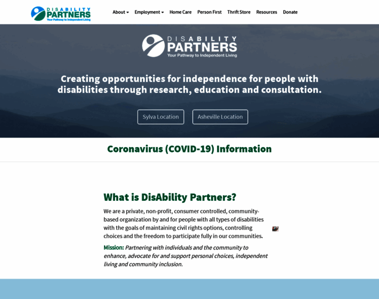 Disabilitypartners.org thumbnail