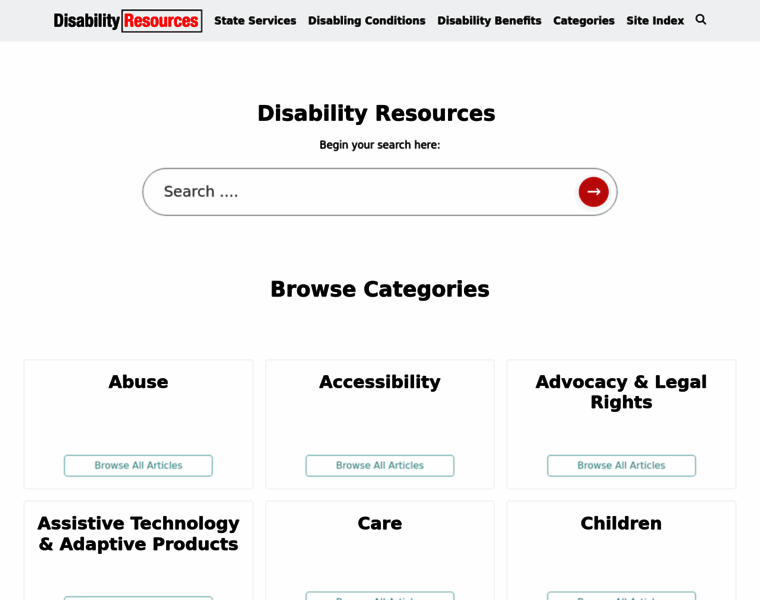 Disabilityresources.org thumbnail