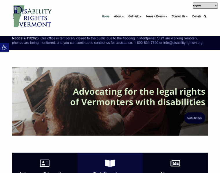 Disabilityrightsvt.org thumbnail