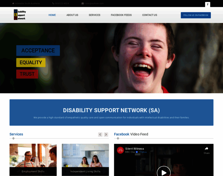 Disabilitysupportnetwork.com thumbnail
