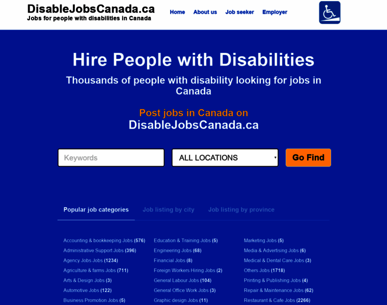 Disablejobscanada.ca thumbnail