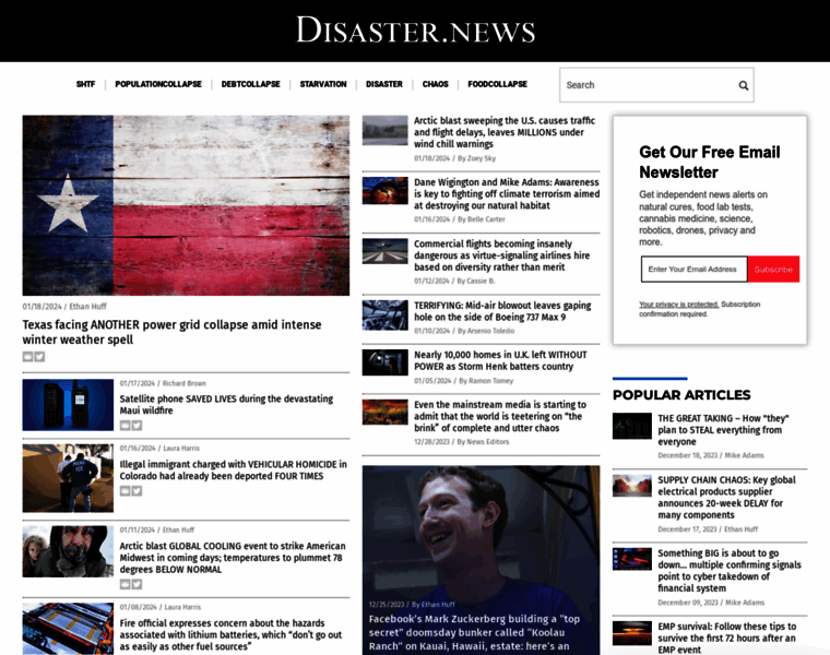 Disaster.news thumbnail