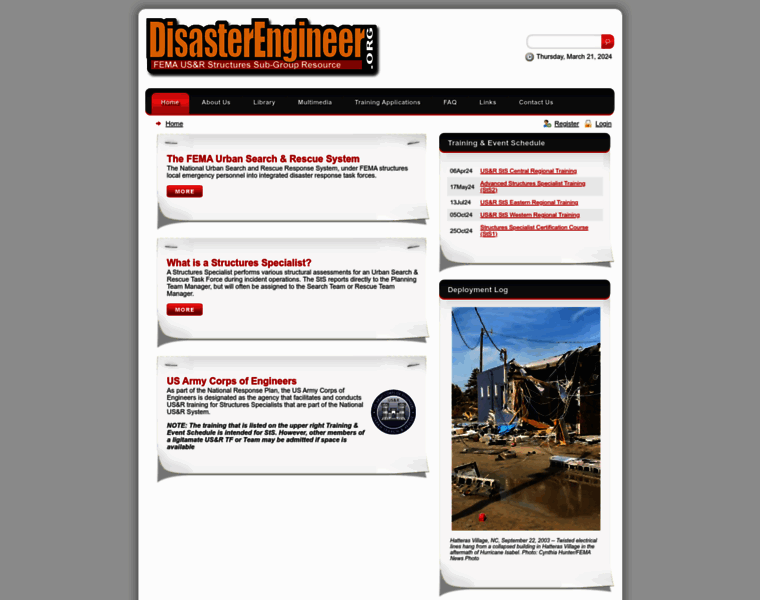 Disasterengineer.org thumbnail