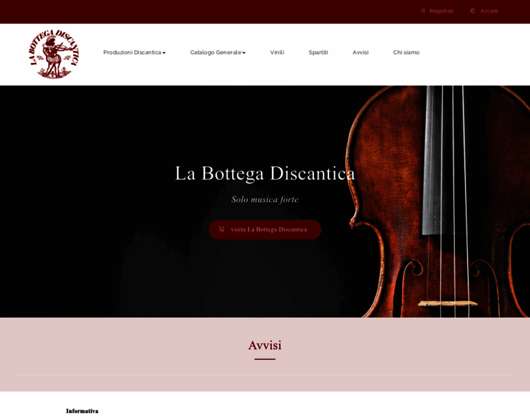Discantica.it thumbnail