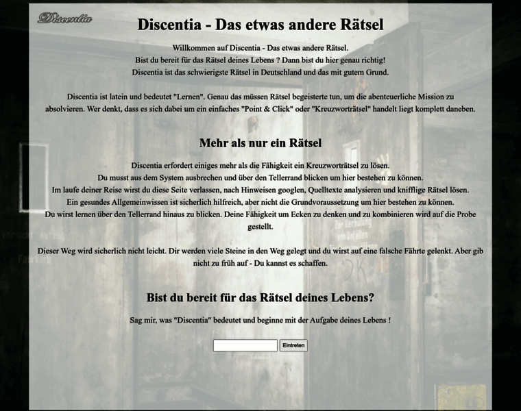 Discentia-online.de thumbnail
