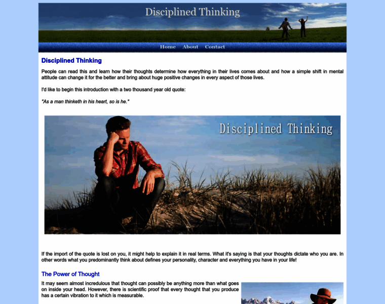 Disciplinedthinking.com thumbnail