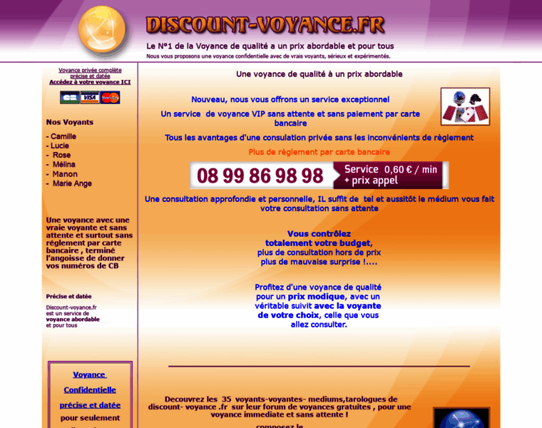 Discount-voyance.fr thumbnail