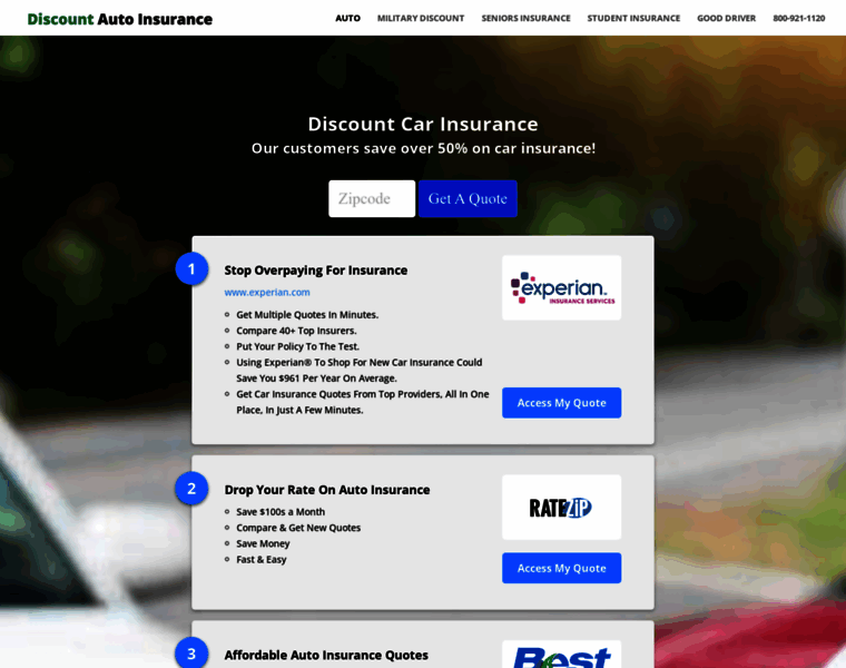 Discountautoinsurance.net thumbnail