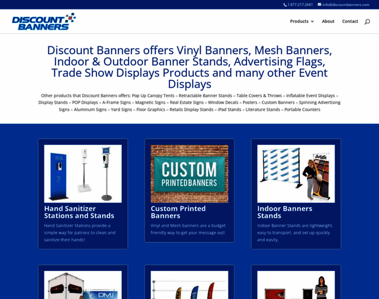 Discountbanners.com thumbnail