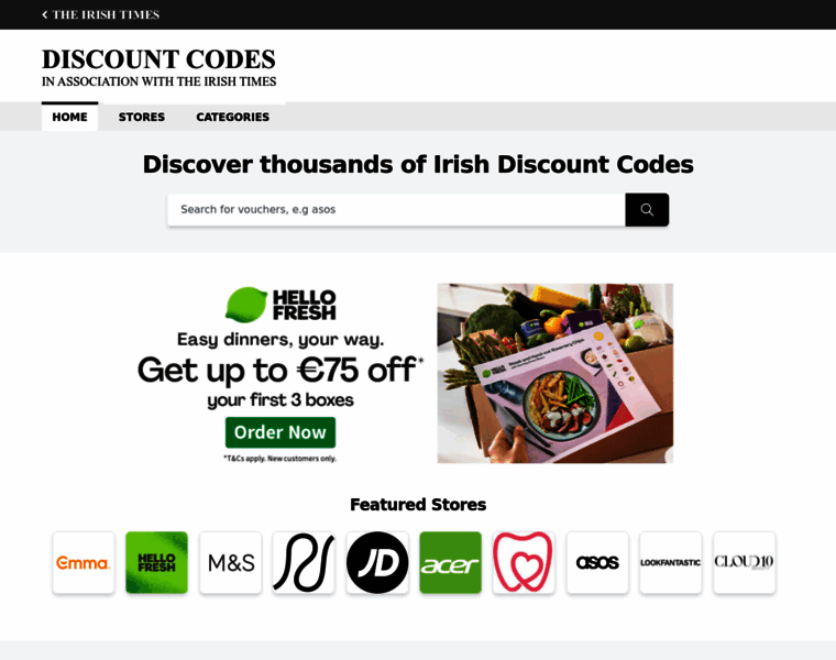 Discountcodes.irishtimes.com thumbnail