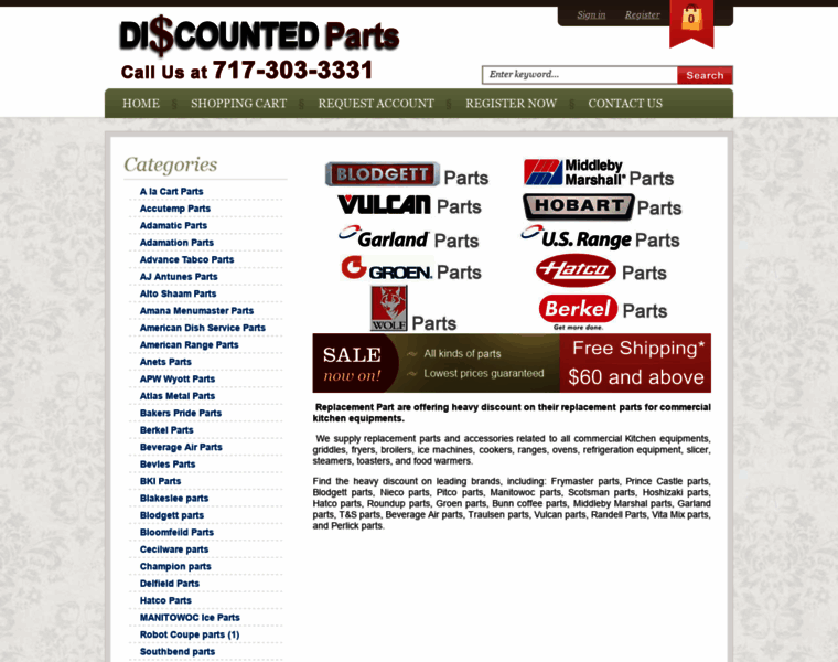 Discounted-parts.com thumbnail