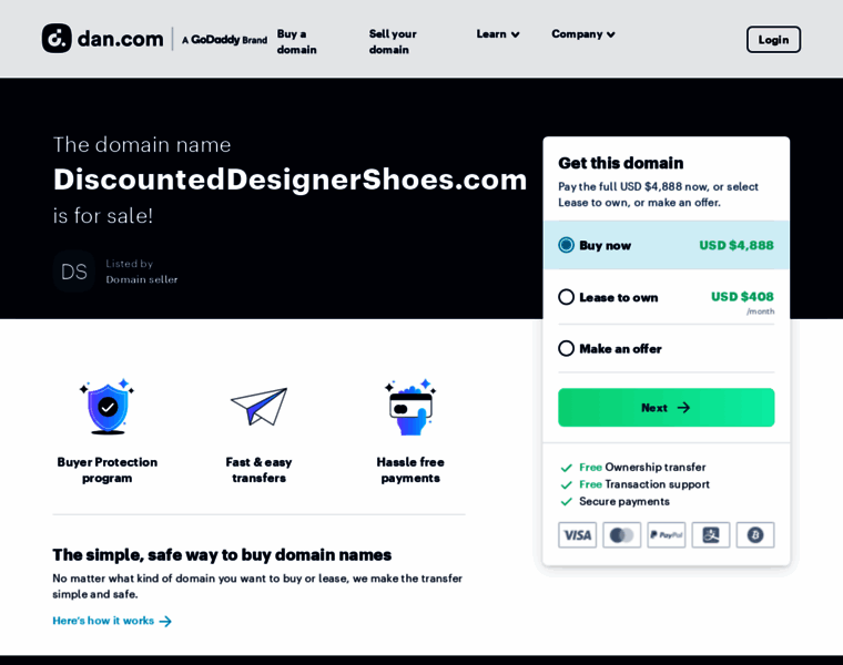 Discounteddesignershoes.com thumbnail
