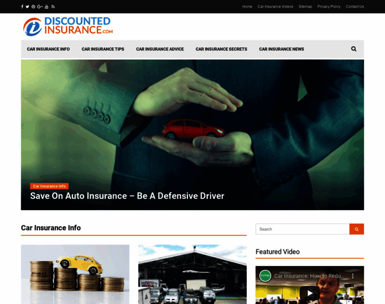 Discountedinsurance.com thumbnail