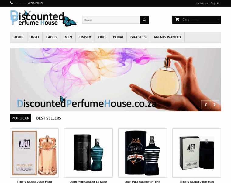 Discountedperfumehouse.co.za thumbnail