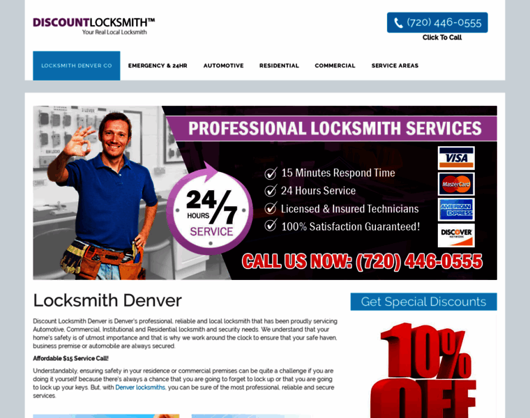 Discountlocksmithdenver.com thumbnail