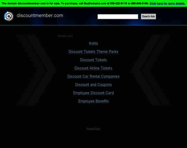 Discountmember.com thumbnail