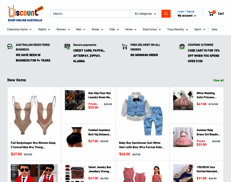 Discountshoponline.com.au thumbnail Discountshoponline.com.au thumbnail