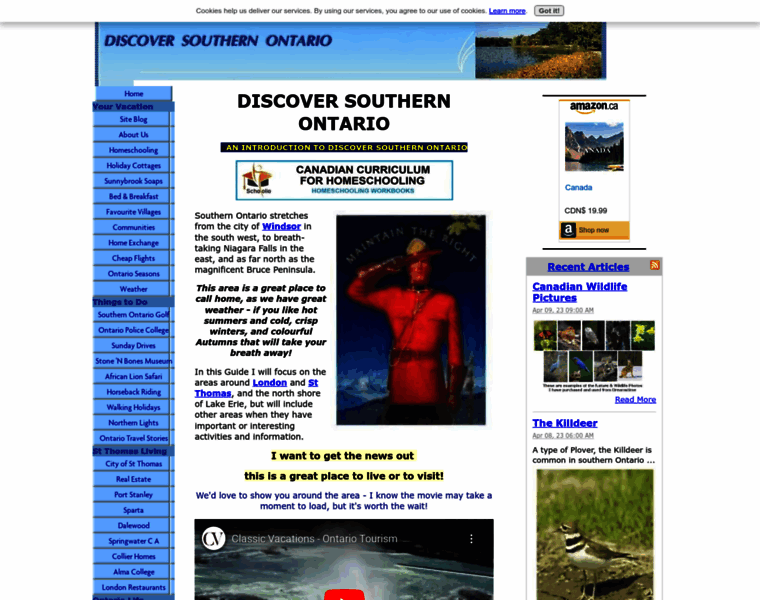 Discover-southern-ontario.com thumbnail