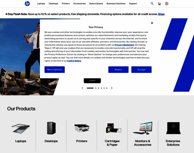 discover.hp.com at WI. Laptop Computers, Desktops, Printers, Ink ...