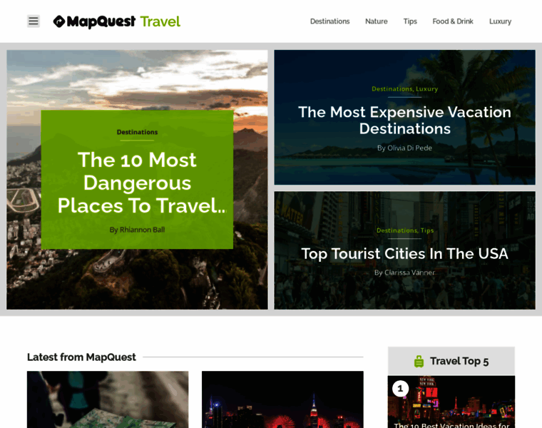 Discover.mapquest.com thumbnail