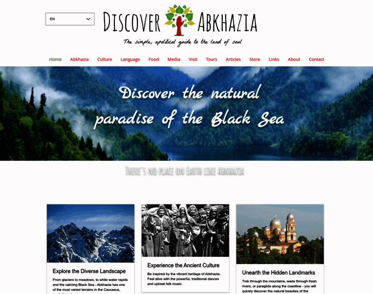 Discoverabkhazia.org thumbnail