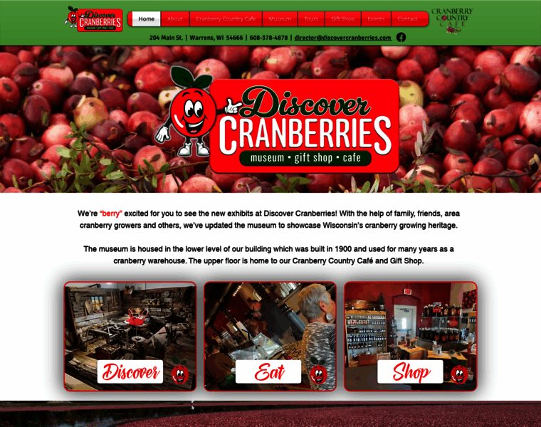 Discovercranberries.com thumbnail