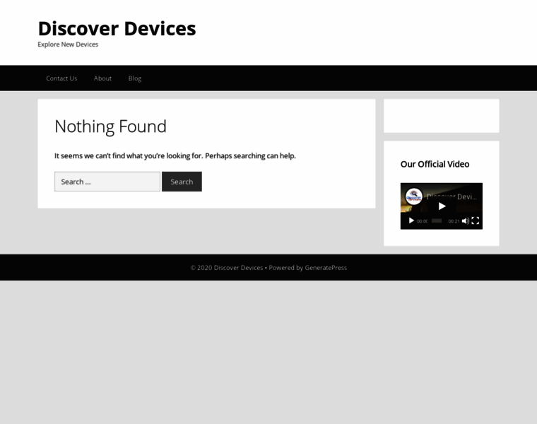 Discoverdevices.com thumbnail