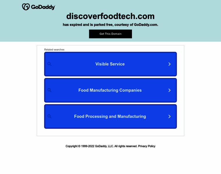 Discoverfoodtech.com thumbnail