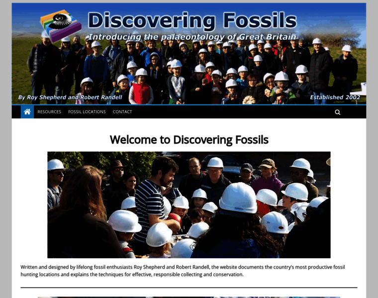 Discoveringfossils.co.uk thumbnail