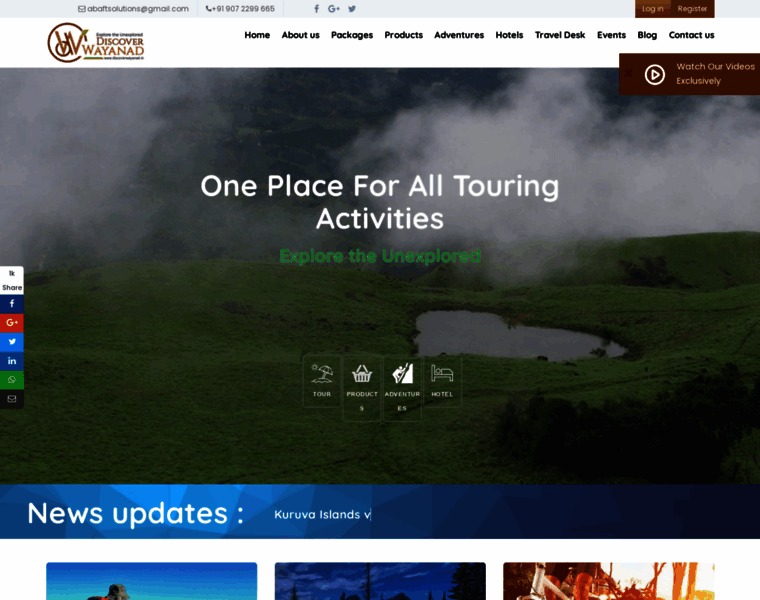 Discoverwayanad.in thumbnail