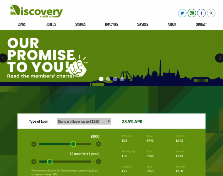 Discoverycu.co.uk thumbnail