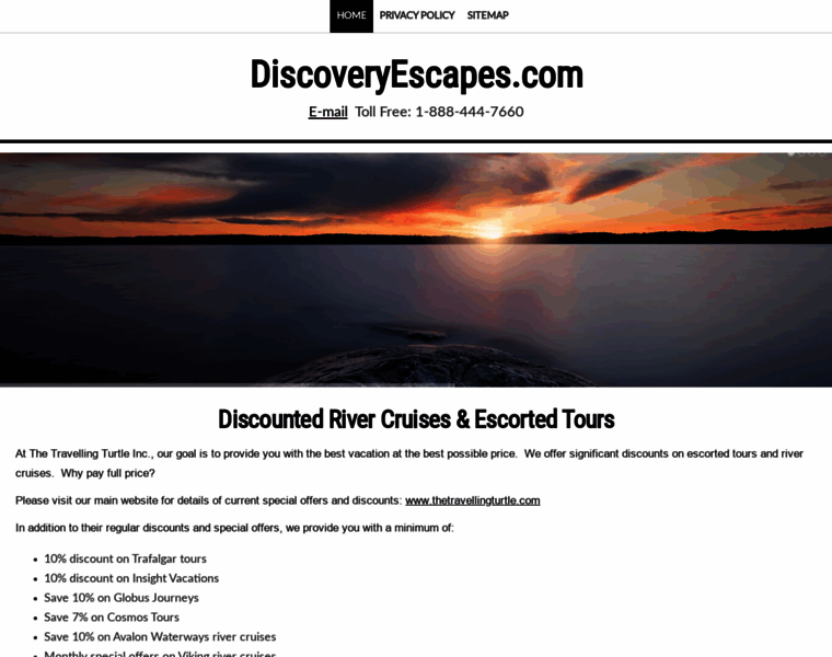 Discoveryescapes.com thumbnail