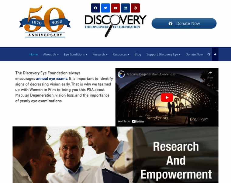 Discoveryeye.org thumbnail