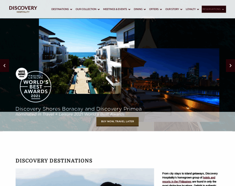 Discoveryhotels-resorts.com thumbnail