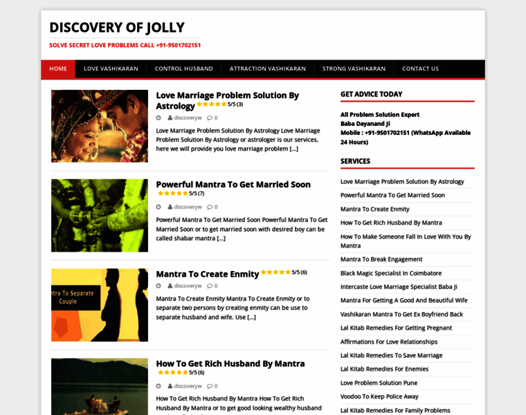 Discoveryofjolly.com thumbnail