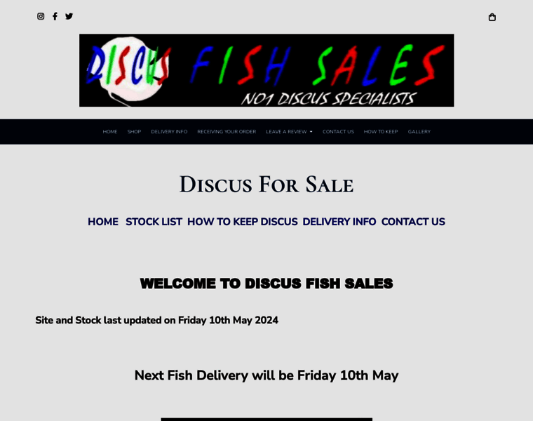 Discus-fish-sales.co.uk thumbnail
