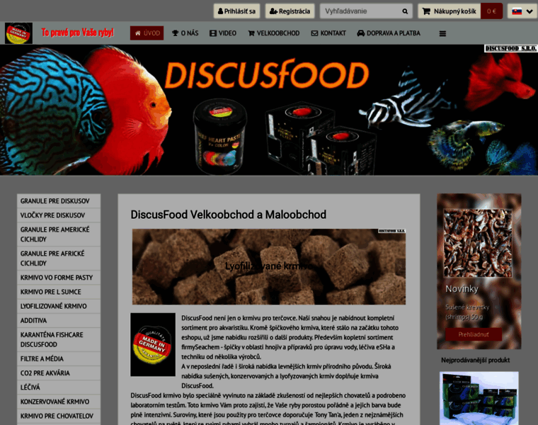 Discusfood.sk thumbnail