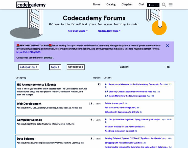 Discuss.codecademy.com thumbnail