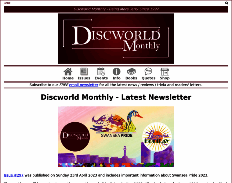 Discworldmonthly.co.uk thumbnail