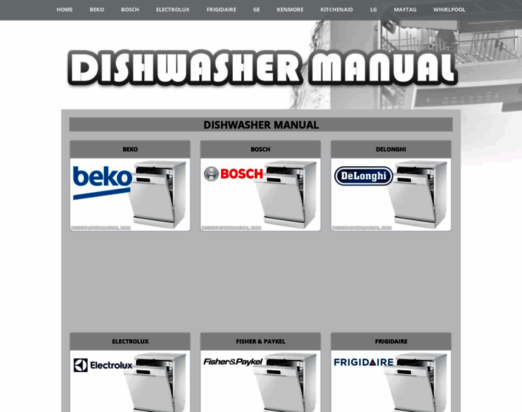 Dishwashermanual.com thumbnail