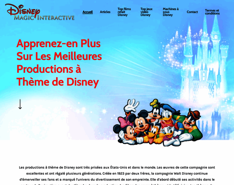 Disneymagicinteractive.com thumbnail