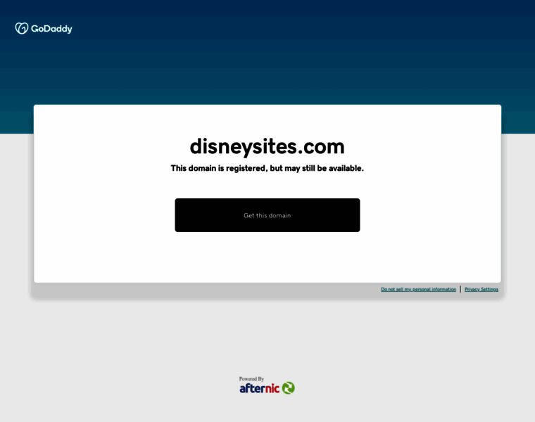 Disneysites.com thumbnail